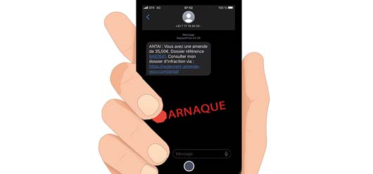 Gare aux arnaques par SMS et courriels