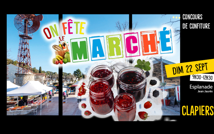 On fête le marché : concours de confitures